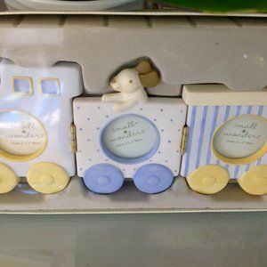 Three Car Train Hinged Picture Frame